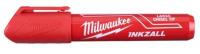 Маркер для будмайданчика InkZAll MILWAUKEE, великий (L), червоний (48223256)
