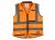 Жилет помаранчевий PREMIUM MILWAUKEE, сигнального забарвлення (2XL / 3XL)