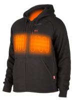 Толстовка з підігрівом MILWAUKEE, M12 HHBL4-0(XL), чорна (розмір XL)