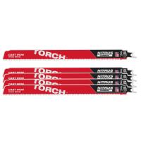 Полотно для шаб. пили TORCH CARBIDE NITRUS MILWAUKEE, 300мм/ крок зуба 3,6мм, (5шт), (метал)