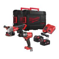 Набор аккумуляторных инструментов Milwaukee M18FPP2E3-502X, 4933492516