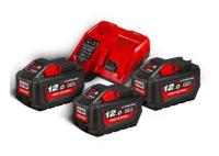 Акумулятор Li-Ion M18 HNRG-123 (НВ12 3шт; з/у M12-18FC)