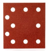 Папір шліфувальний MILWAUKEE, 115x107мм HL, зерно 40, (10шт)