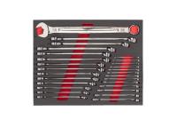 Ложемент із комбінованими ключами MAX BITE MILWAUKEE 27 од.