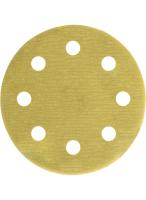 Шліфувальний папір HP MILWAUKEE Ø125/8 HL, зерно 240, (10шт)