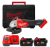 Шліфмашина кутова акумуляторна MILWAUKEE, M18 FSAG125XB-502X, діаметр 125мм (+2 акумулятори, зарядний пристрій, захисний кожух, Шліфмашина кутова акумуляторна MILWAUKEE, M18 FSAG125XB-502X, діаметр 125мм (+2 акумулятори, зарядний пристрій, захисний кожух,
