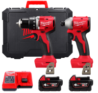 Набір з двох інструментів безщіткових акумуляторних M18 BLCPP2B-402C MILWAUKEE