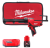 Пістолет клейовий MILWAUKEE M12 PCG/310C-201B 4933441655 (+ заряд. пристрій, 1 акум., в сумці для інструментів)