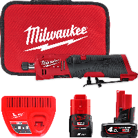 Акумуляторная цангова прямошліфмашина M12FDGS-422B FUEL MILWAUKEE (акум 2Аг, акум. 4Аг, зарядний при