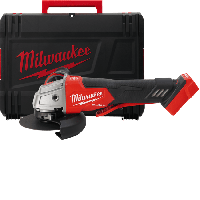 Шліфмашина кутова акумуляторна MILWAUKEE, M18 FSAGV115XPDB-0X, діаметр 115мм (HDкейс)