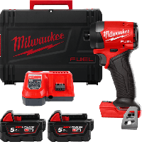 Шуруповерт ударний акумуляторний M18 FID3-502X MILWAUKEE, крут. мом. 226 Нм 4933479865 (+ заряд.прис