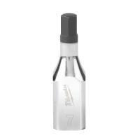 Головка торцева хромована ⅜″ MILWAUKEE з бітою Hex, 7 мм