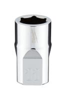 Головка торцева хромована ⅜″ 6гр. MILWAUKEE, 11мм