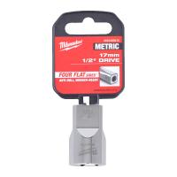 Головка торцева хромована ½” 6гр. MILWAUKEE, 17мм