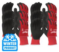 Рукавиці MILWAUKEE з опором порізам 1, зимові, розмір 10/XL, (12шт.)