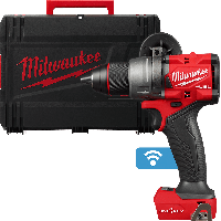 Дриль-шурупокрут акумуляторний з ударом MILWAUKEE, M18 ONEPD3-0X, 158Нм (HDкейс)