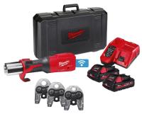 Обжимник гідравлічний акумуляторний для труб MILWAUKEE, M18 ONEBLHPT-302C Geberit Mapress Set