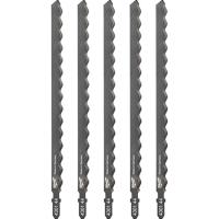 Полотна для лобзіка T313AW MILWAUKEE, 155мм, (5шт), (ізоляційні матерали)