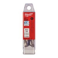 Свердло по металу HSS-G MILWAUKEE DIN1897, Ø9,0х84х40мм, скорочене, (5шт)