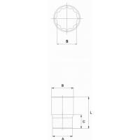 Головка торцевая 46мм 12гр. 3/4"