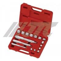 Набор оправок для запрессовки сальников, подшипников и сайлентблоков 16ед.