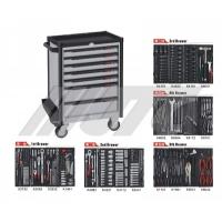 Тележка инструментальная с набором инструмента 344ед.