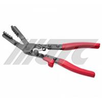 Клещи для снятия хомутов изогнутые с фиксатором