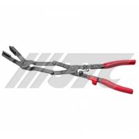 Клещи для снятия хомутов изогнутые с двойным шарниром