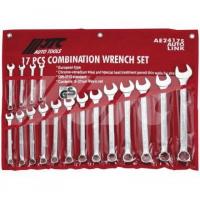 Набор ключей рожково-накидных 8-27мм 17ед. (ЕВРО-ТИП)