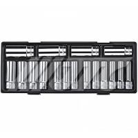 Набор головок глубоких 10-32мм., 1/2", 12-гр. 17ед.