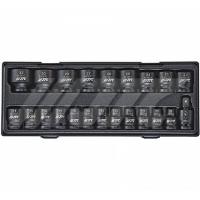 Набор головок ударных 8-32мм, 1/2", 6-гр. 22ед.