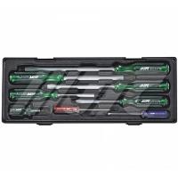 Набор отверток PH0-PH3, SL3.0-SL8.0 цельнометаллических 8ед.